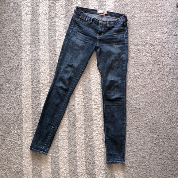 Dittos jeggings mid rise dark acid wash longer length - Picture 7 of 8